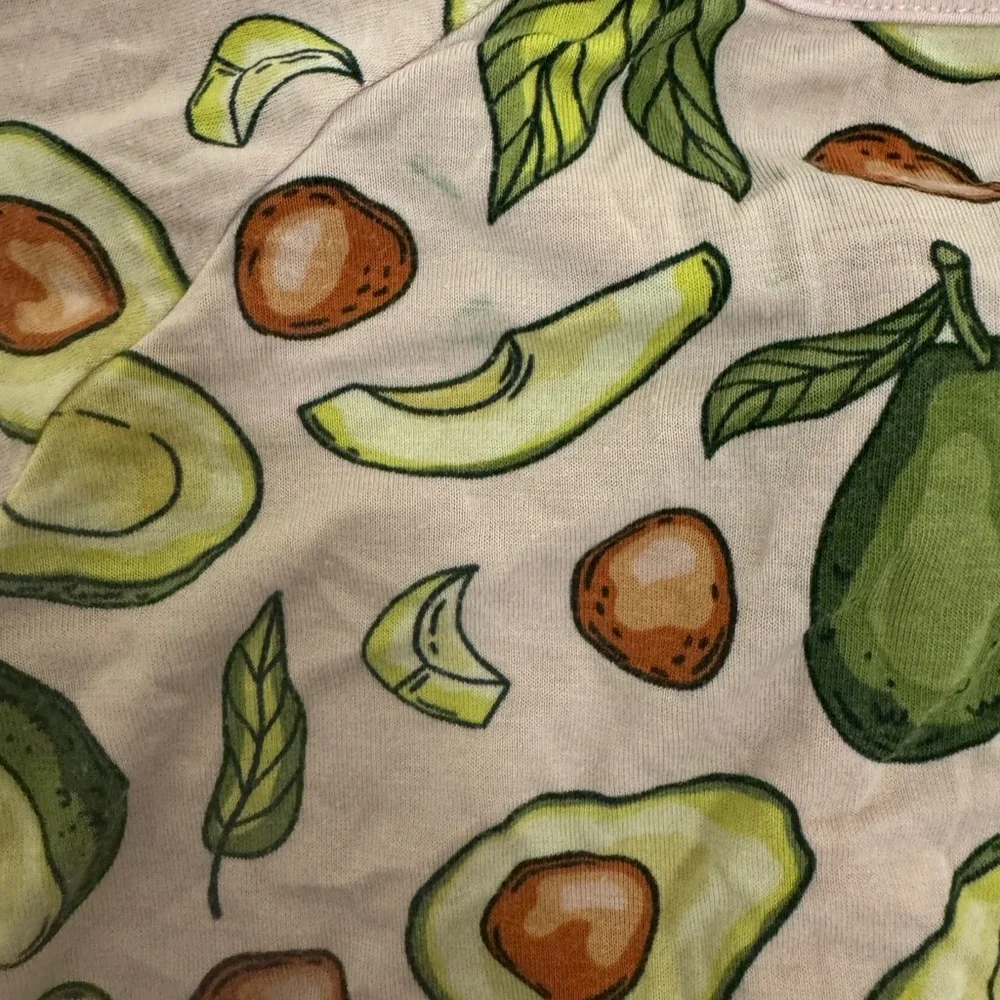 Little Sleepies Avocado Print Kids One Piece Pajama